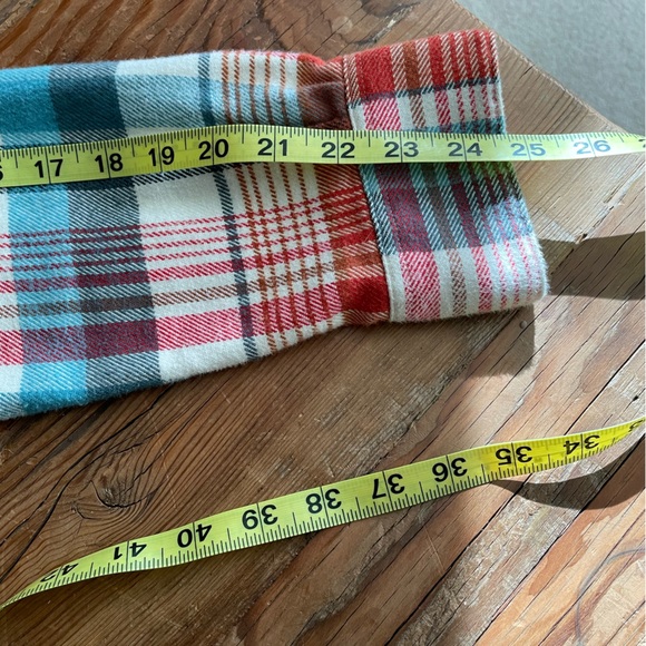 🟨🟩Patagonia Organic Cotton Flannel sz 12 🟩🟧 - Picture 5 of 8